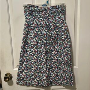 Floral Print dress strapless from Hollister   Size XS